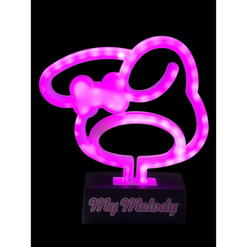 Hello Kitty And Friends My Melody 6.5 Inch LED Neon Mood Light Brand New Sealed!